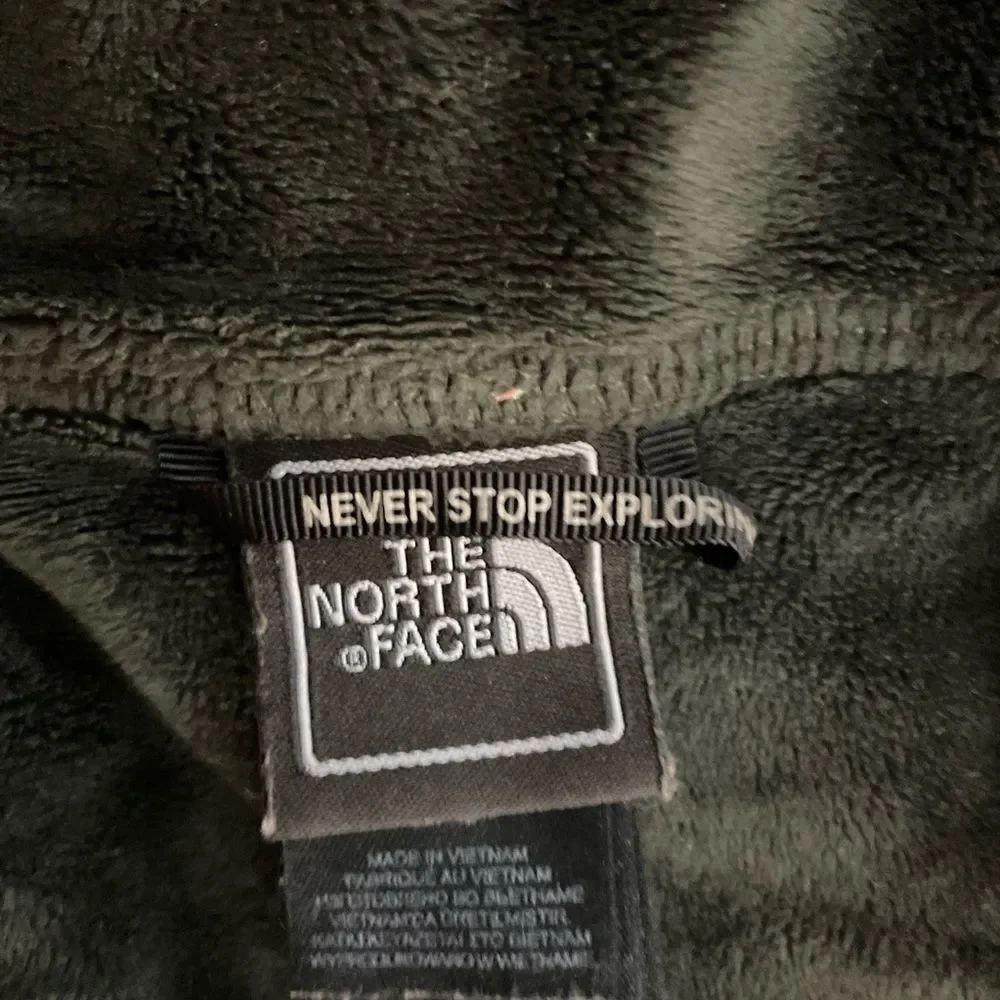 The North Face Hyvent Black Grey Full Zip Long Sleeve Jacket L